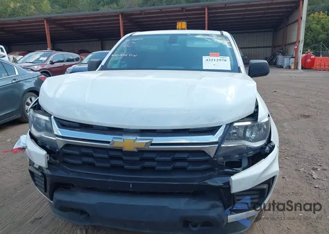 2021 Chevrolet Colorado 4Wd Long Box Wt z USA, uszkodzony, nr VIN 1GCHTBEN7M1106598